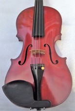 FRENCH violin with ITALIAN varnish from MONZINO shop in Milan