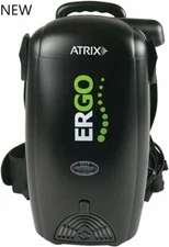 1X Atrix VACBP1 Ergo HEPA Backpack Vacuum, Standard Bundle, Black