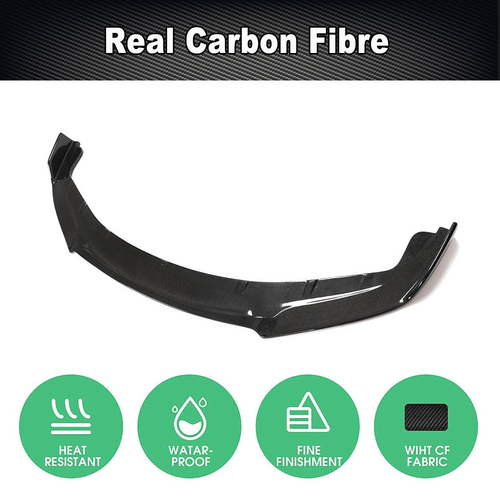 Spoiler spoiler anteriore in carbonio per Porsche Panamera 970 Turbo GTS 2014-2016 - Foto 6 di 11
