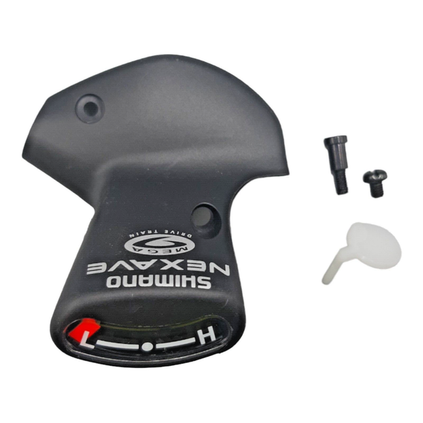 Shimano Nexave SL-C600 Ganganzeige Abdeckung Rechts Schwarz Schalthebel - Neu-image