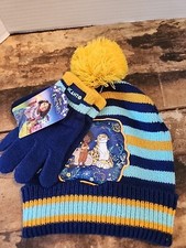 Disney Encanto Striped Hat and Gloves Todder Size OSFM Child 2 Pc Set NWT