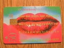 50 UNITS INTERNATIONAL GERMAN PHONE CARD (33) 