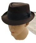 1950s Royal Stetson Men's Fedora Hat 7 1/8