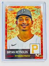 2022 Topps Chrome Platinum Anniversary Orange Refractors #38 Bryan Reynolds /25