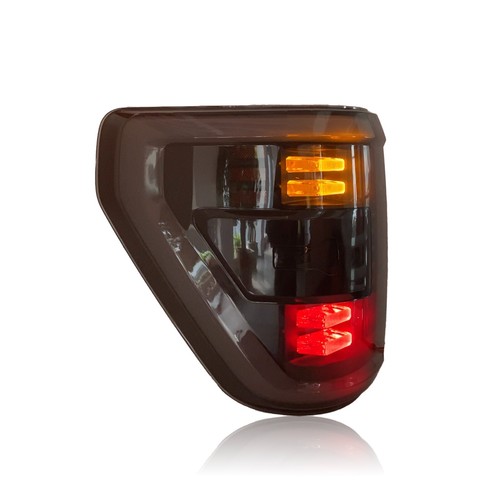 Conjunto completo de luces traseras LED para Ford F-150 halógenas de fábrica SOLO 2021-23 ahumadas - Imagen 2 de 10