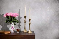 Vliestapete Ornamente Shabby Barock Grau Silber Metallic 78672-1 (3,47€/1Qm)