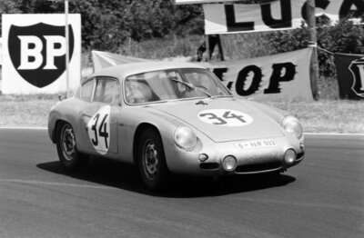 Edgar Barth & Hans Herrmann Porsche 356 B Abarth 695 GS & 4 1962 Old Photo 5