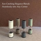 Salt and Pepper Grinder Set with Adjustable Coarseness | Manual Grinder  — photo 4