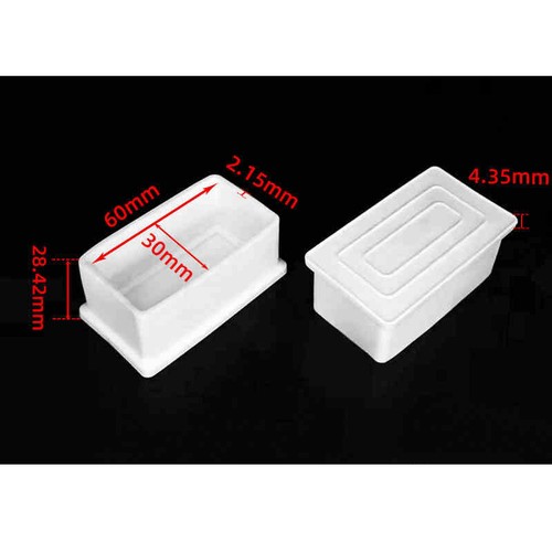 Tapas de extremo de tubo Pata de silla Tapa blanca PVC Goma Protector Almohadilla Cubierta de mesa Muebles - Imagen 37 de 39