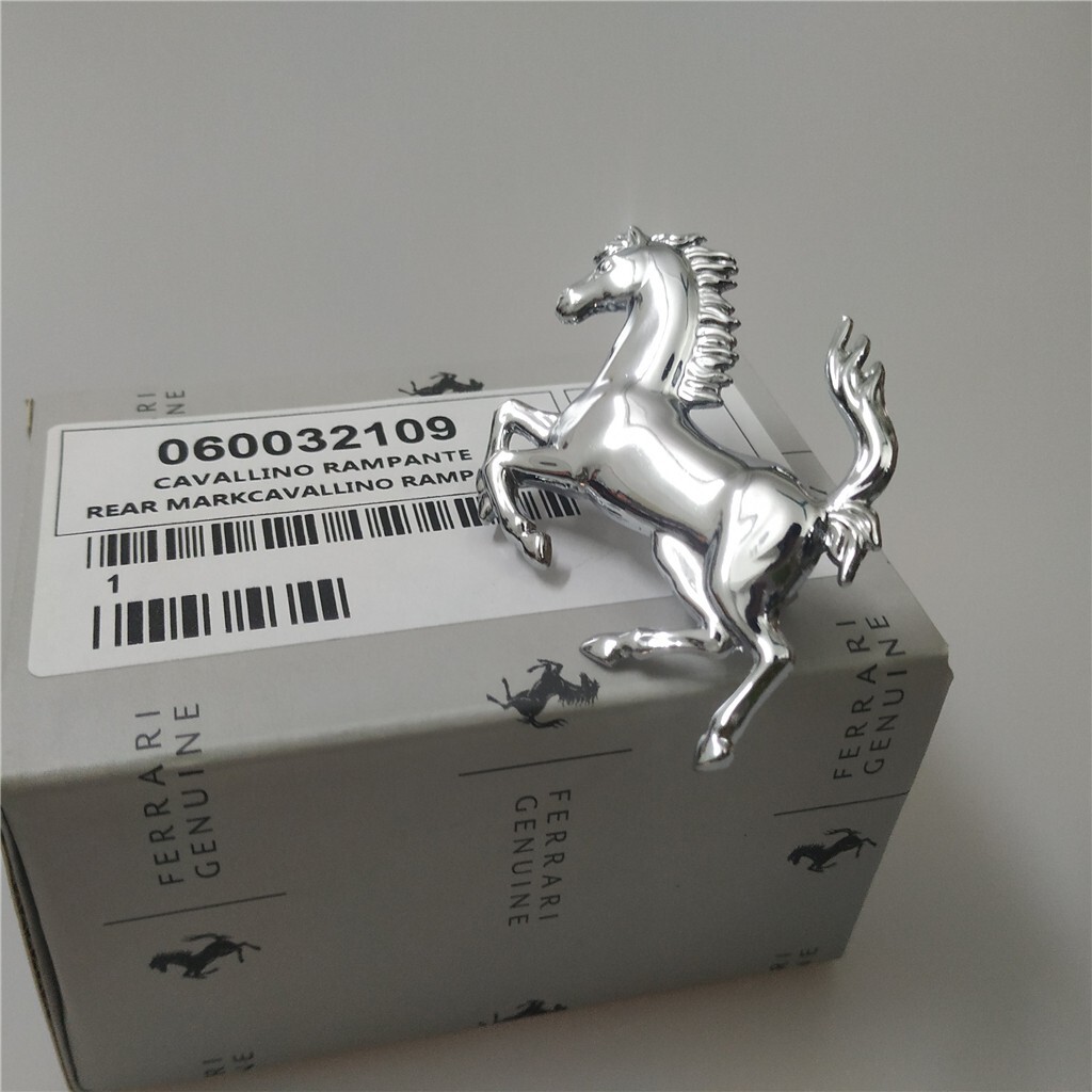 Ferrari 458 Italia Spider Front Bumper Horse Emblem 60032109 | eBay