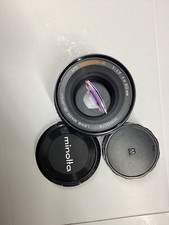 Minolta MD Rokkor-X 50mm f/1.7 Fast Prime Lens for MD Mount