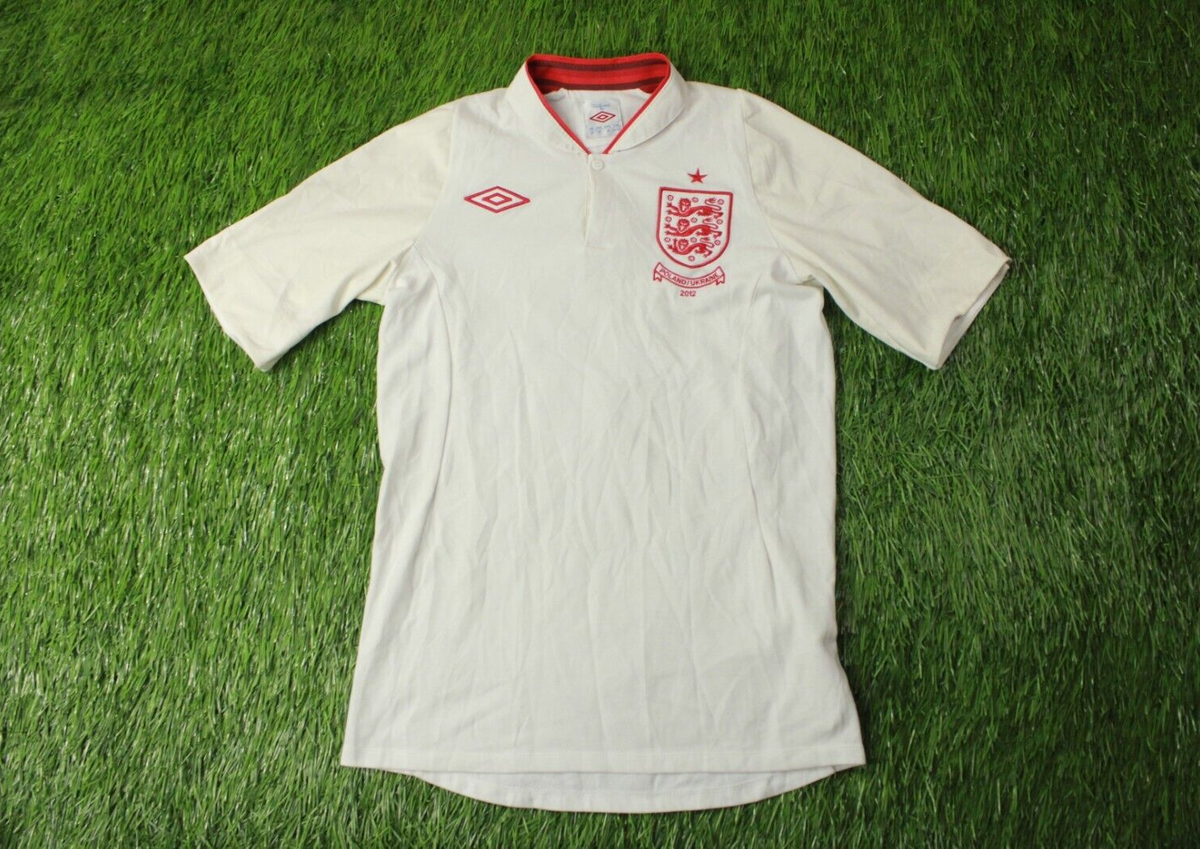 ENGLAND NATIONAL TEAM 2012/2013 FOOTBALL SHIRT JERSEY HOME UMBRO