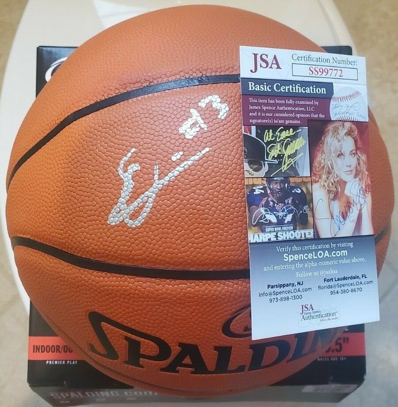 Chris Duarte Signed NBA Basketball JSA COA #SS99772 Indiana Pacers Oregon Ducks