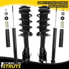 Complete Struts & Shocks for 2006-2011 Honda Civic Coupe 4Pcs Front & Rear