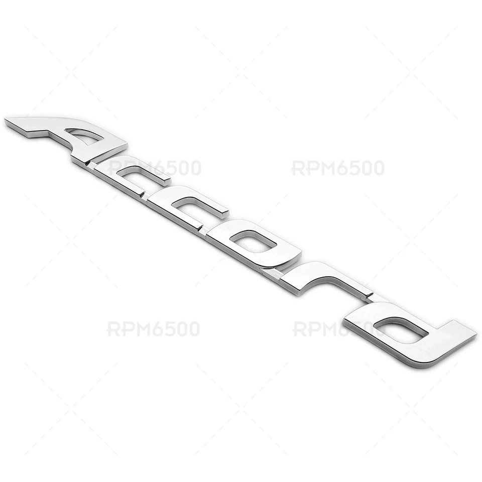 08-17 Honda Accord Touring Luggage Trunk Lid Logo Badge Nameplate Emblem Sport - Imagem 3 de 4