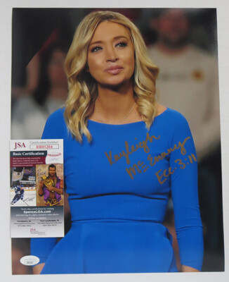 KAYLEIGH MCENANY signed 11x14 photo b JSA