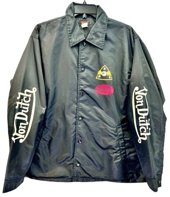 90s Von Dutch Originals 1997 Windbreaker Jacket Rare VTG  
