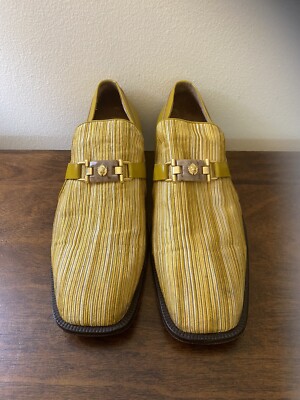 slim fit dress slacks Ozzy Velvet Studded Smoker Shoes – Velvet Loafers in Gold, Silver, Black & More main image 1