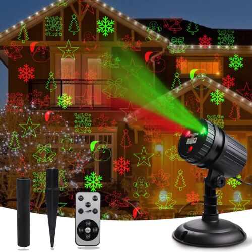 Christmas Laser Lights, Christmas Lights Projector Outdoor Christmas Decorati... - Picture 1 of 7
