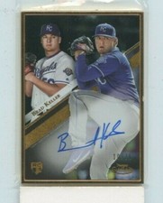 BRAD KELLER 2019 Topps Gold Label Framed Rookie Auto #D /75 #GLA-BK