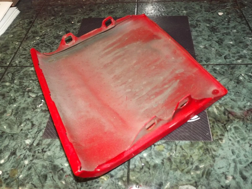 84-88 OEM US Nissan S12 200SX Faro Delantero Izquierdo Faro Luz Metal Cubierta Rojo L Foto 4 de 4