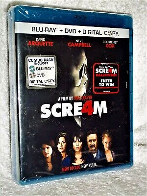 Scream 6-Movie Collection (Blu-ray, 2022, 7-Disc) Jenna Ortega