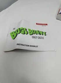 Nintendo NES Bug Bunny Crazy Castle Game CIB Complete Great Condition 