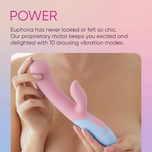 FemmeFunn FFIX Rabbit Dual-Stimulation with Vibration Modes Light Pink - Picture 9 of 10