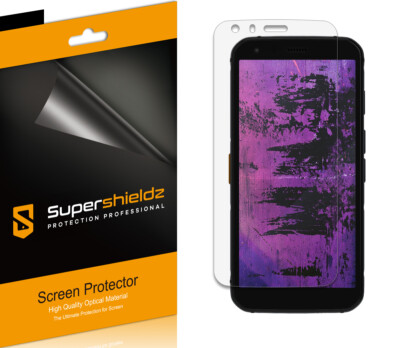6X Supershieldz Clear Screen Protector Saver for CAT S62 / S62 Pro