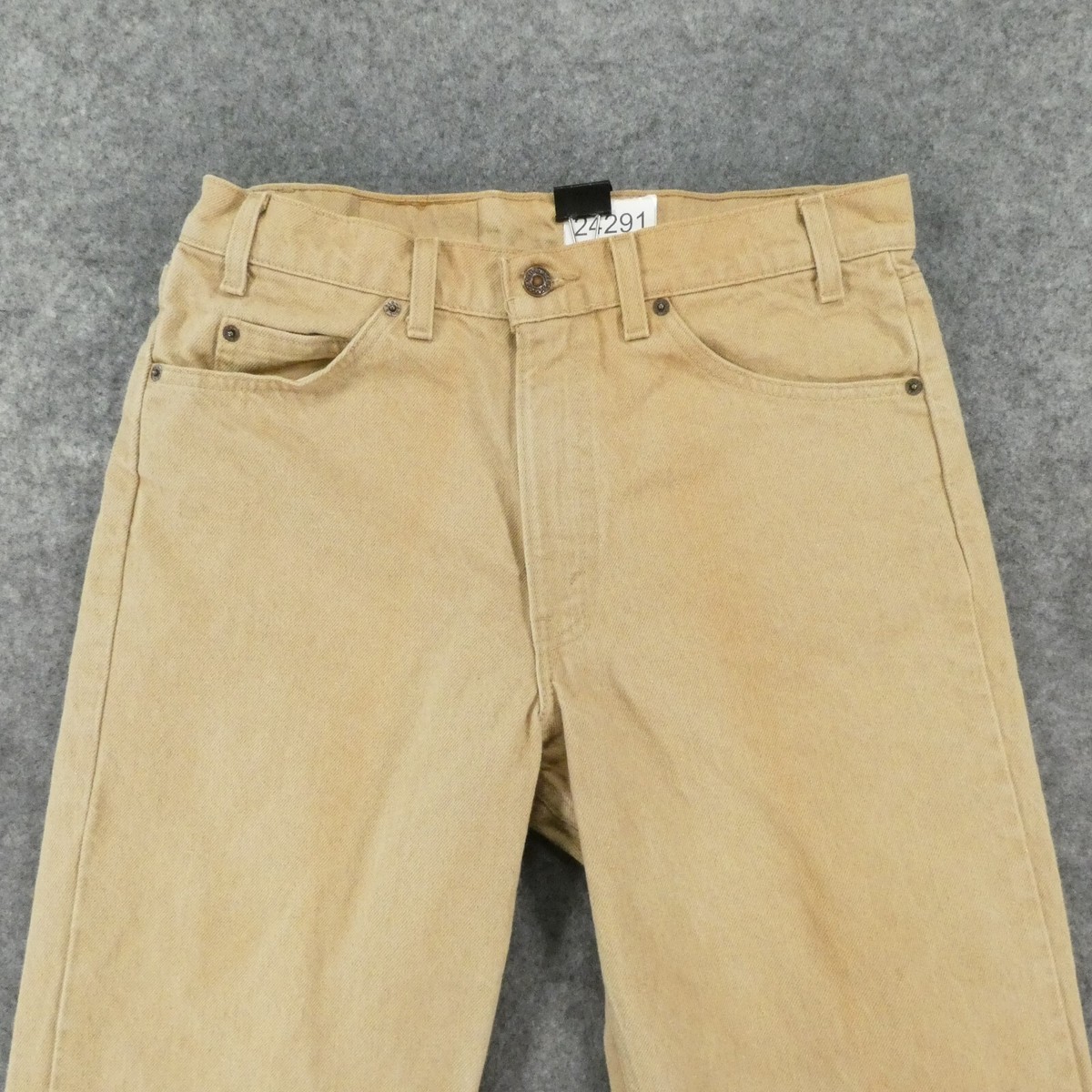 Vintage 90s Orange Tab Levis 550 Mens 33x30 Relaxed Fit Brown USA