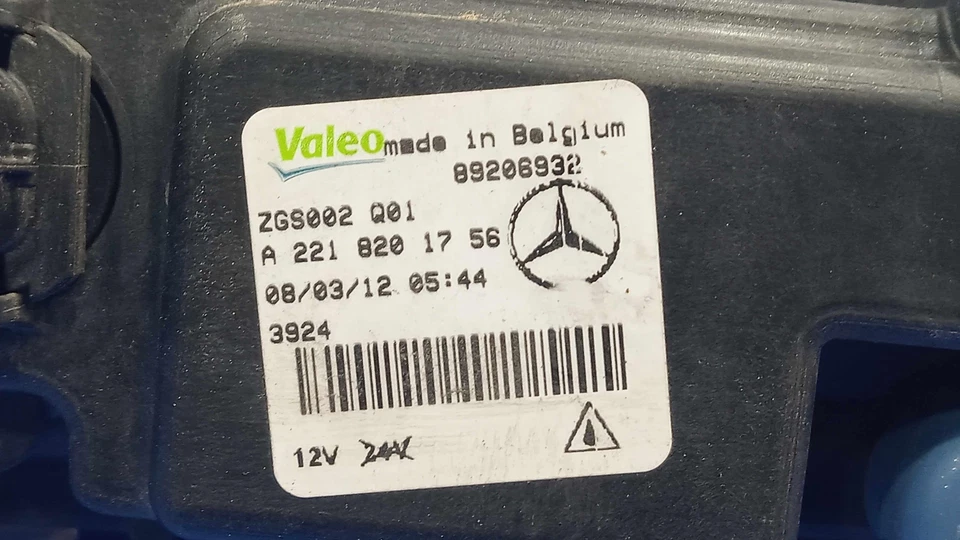 12-13 Mercedes Benz Clase S W220 Lámpara de circulación diurna lado izquierdo del conductor OEM Foto 4 de 4