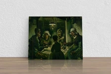 Vincent van Gogh "Potato eaters" Canvas Print Wall Art Home Decor