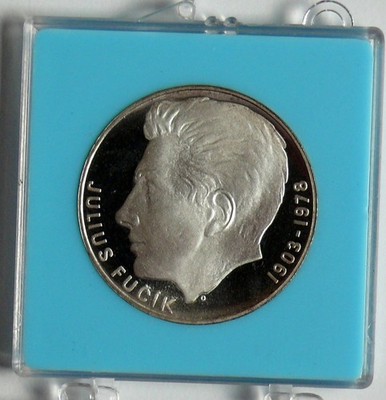 Tschechoslowakei 100 Kronen 1978 Julius Fucik, Silber, PP,  2.217 Stück