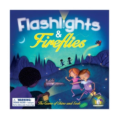 Gamewright Boardgame Flashlights & Fireflies Box VG+/NM