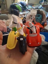 Lot of 3 Vintage 1988 Mac Tonight Moon Man McDonald's Happy Meal Toy