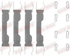 QUICK BRAKE 109-0909 Zubehörsatz Scheibenbremsbelag für FIAT 124 Spider (124)