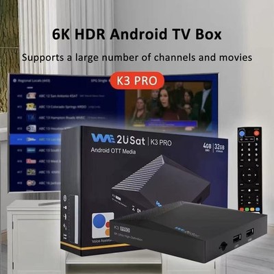 We2USat K3 PRO   Premium Global Live TV Box | Stable Server & Local Channels