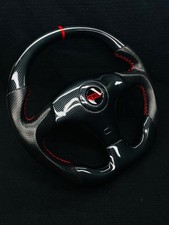 Trd Carbon Fiber Steering Wheel For Toyota Mr-2 Spyder Celica Supra Mk4 Jza80