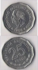 ARGENTINA. 1968 25 PESOS. DOMINGO FAUSTINO SARMIENTO. S/C