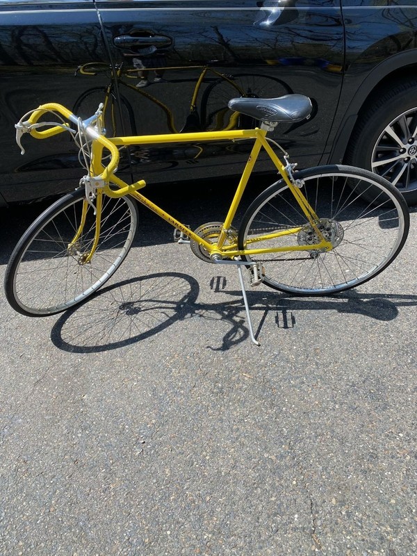 SCHWINN VARSITY MENS 10-SPEED ROAD BIKE VINTAGE KOOL LEMON 1972? L@@K!!!