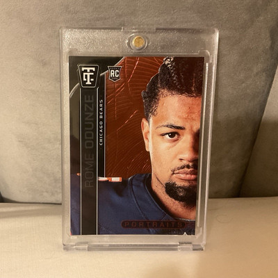 Panini Totally Certified Rome Odunze Portraits RC /399 #12 Chicago Bears
