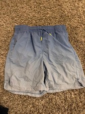 Carter's Kids Boys Blue Elastic Waist Track Shorts 14/14A XL 