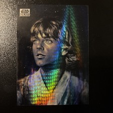 Luke Skywalker - 2024 Topps Chrome Star Wars Galaxy 83 Prism Refractor /75