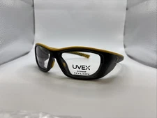 UVEX SW07 TITMUS 166 F Z87-2+ 60/13 127 Black/Yellow Safety Goggles A5575
