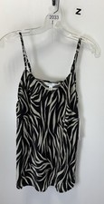 Time Tru Animal Print Tank Top Size M NWT