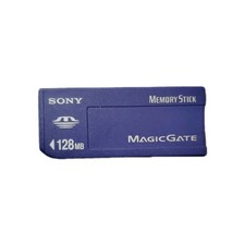Sony MagicGate 128MB Memory Stick model MSH-128 Compatible With Cameras PC Audio