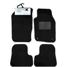 Novex Tailored Car Mats For Peugeot 206 1998-2007 Custom Fit Rubber Heelpad