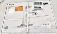 Rubicon Single Hole Single Handle Bathroom Faucet in Polished Chrome SEALED