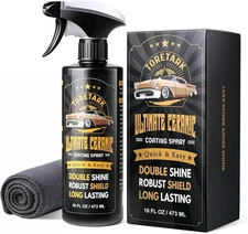 Carceracot Ceramic Coating for Cars (16 oz.), Unmatched Shine Nano Car Wax... 