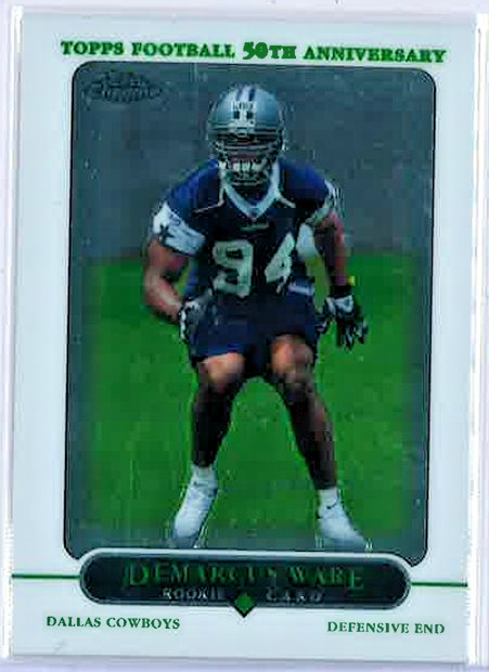 DeMarcus Ware Rookie (RC) - 2005 Topps Chrome #213 - Dallas Cowboys